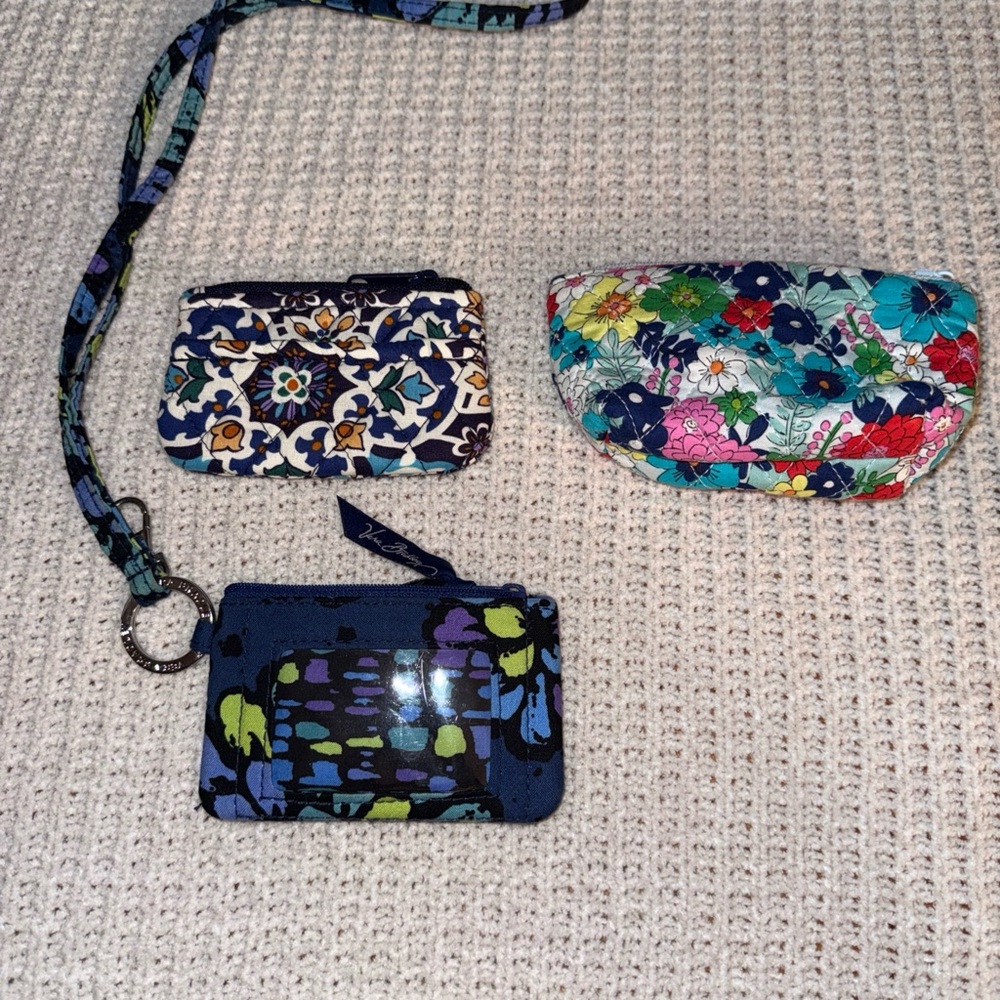 Vera Bradley smalls (set of 3)